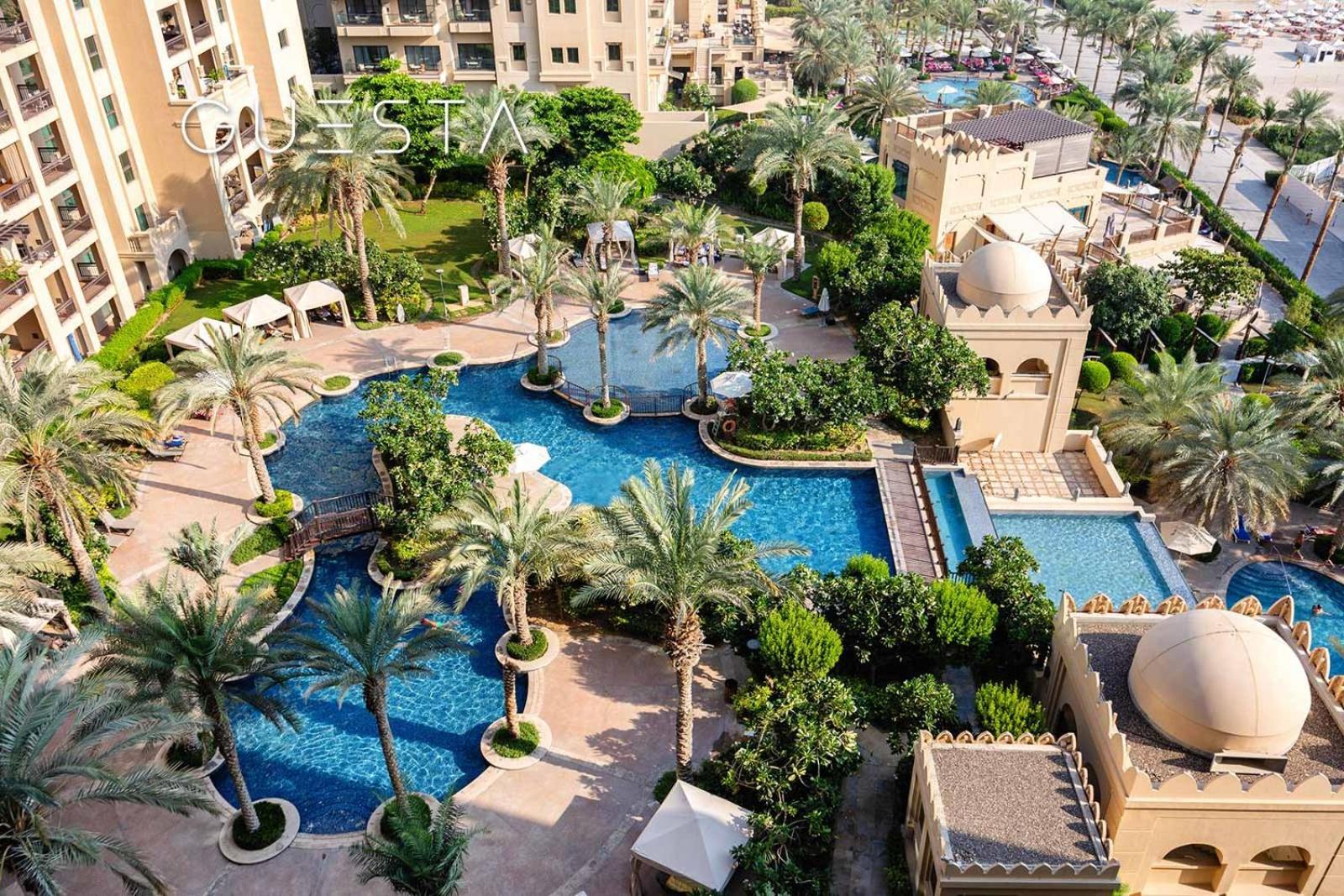 Fairmont The Palm, Free Access To And Pools شقة *